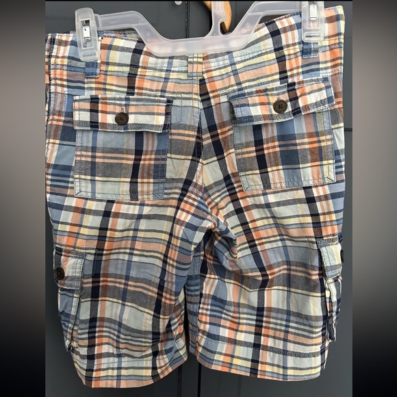 Arizona Jean Co Boy's 12 Reg Plaid Adjustable Waist Shorts - Picture 8 of 8